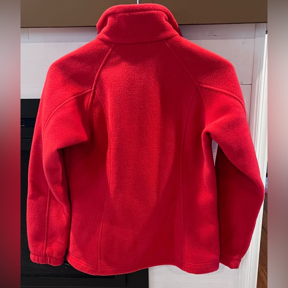 Columbia Fleece women’s Red size Small - Picture 2 of 4